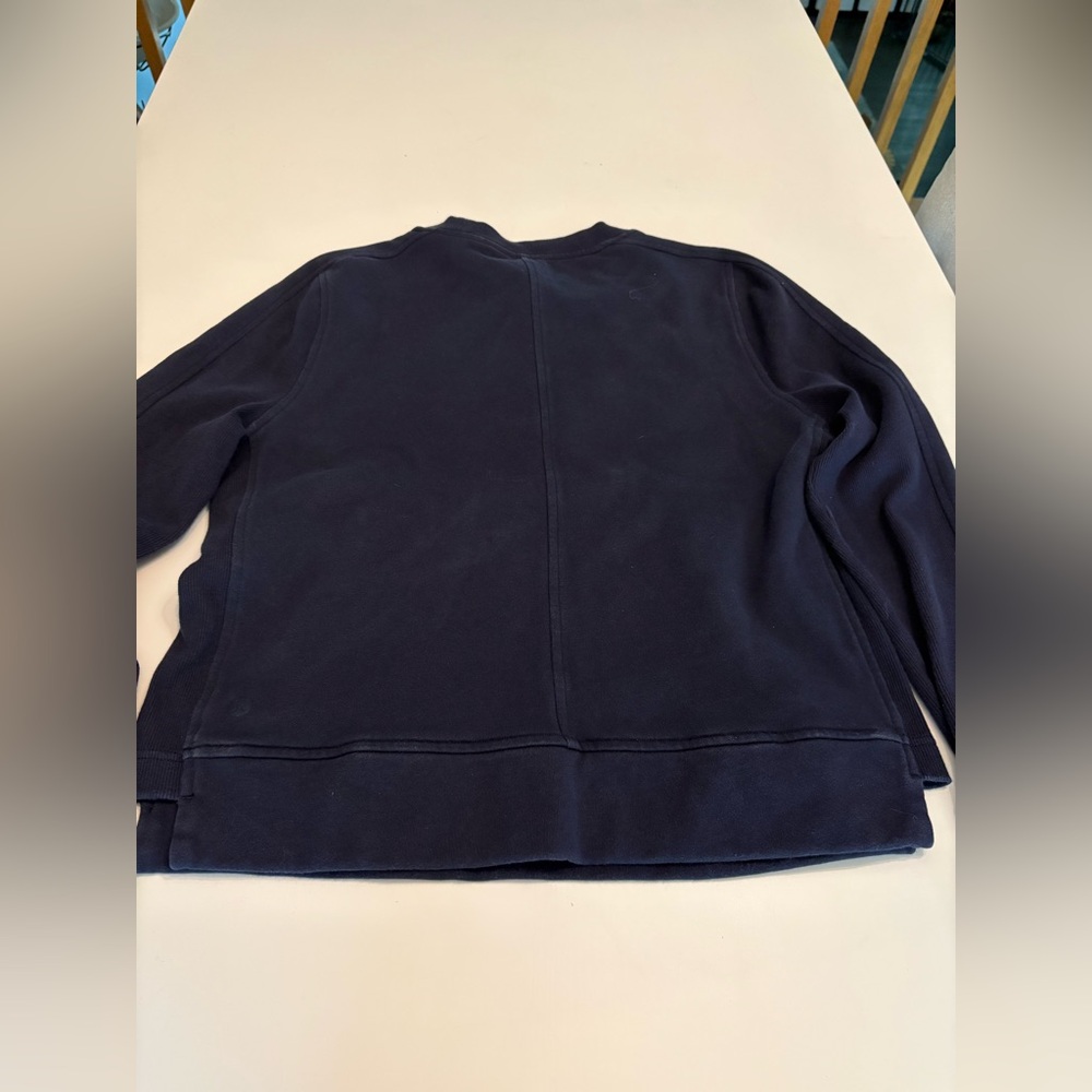 Lululemon press pause crew midnight navy size 8 - Picture 9 of 10
